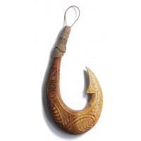 Deep Carved suar wood hook